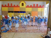 Šmoulové - závěrečné vystoupení 2017